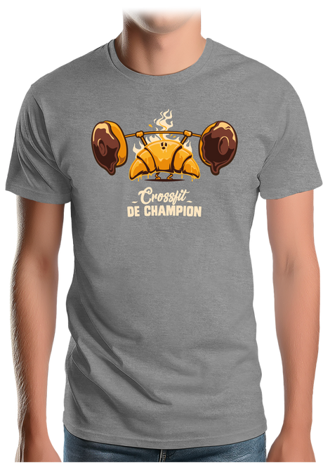 T-Shirt Homme Champion des petits déjeuners