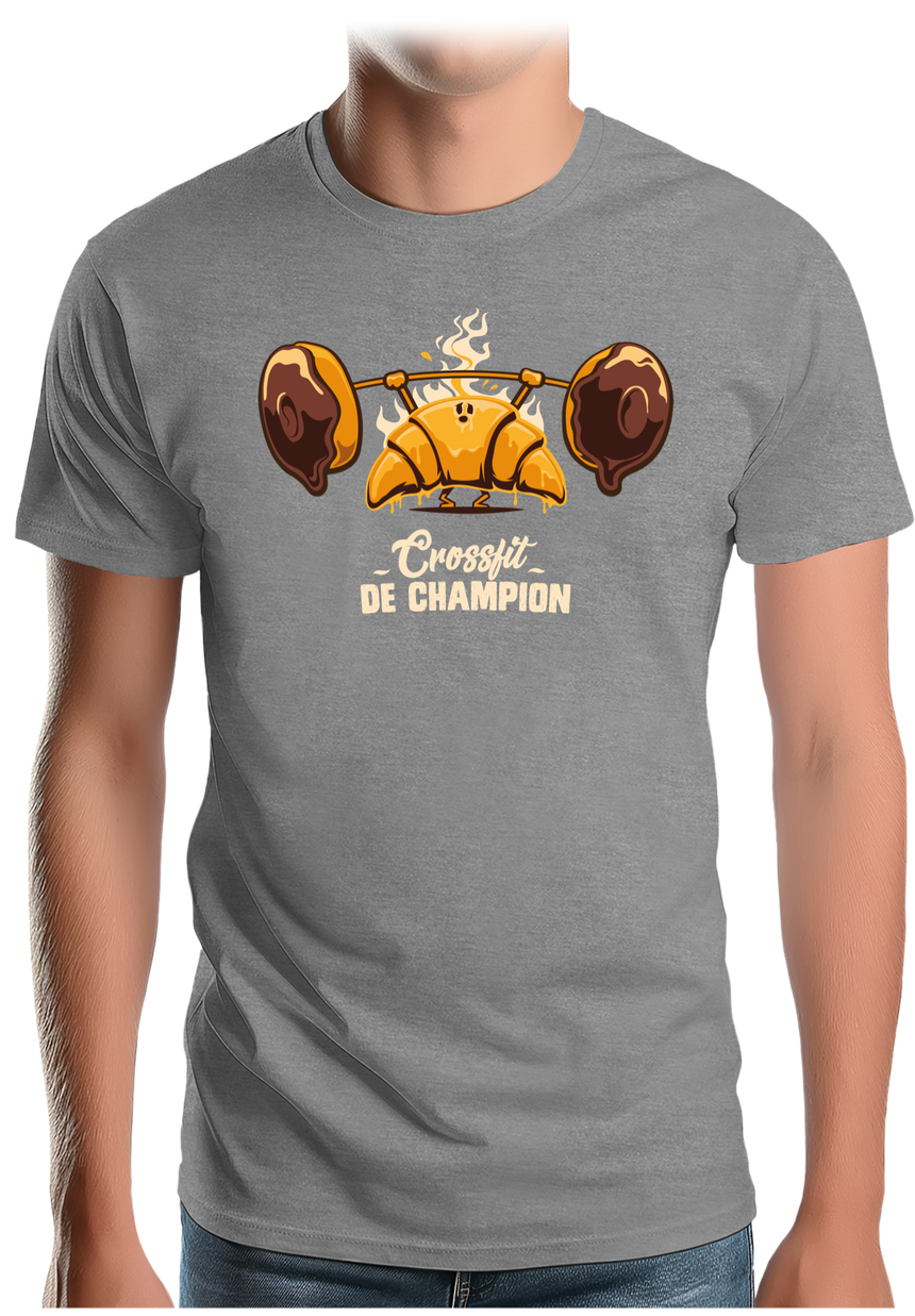 T-Shirt Homme Champion des petits déjeuners