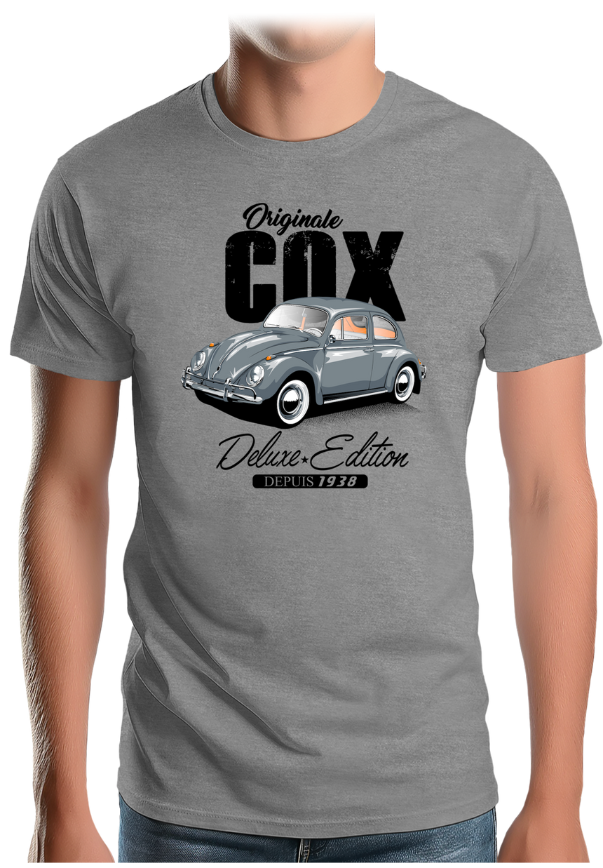T-Shirt Homme Voiture Coccinelle deluxe édition