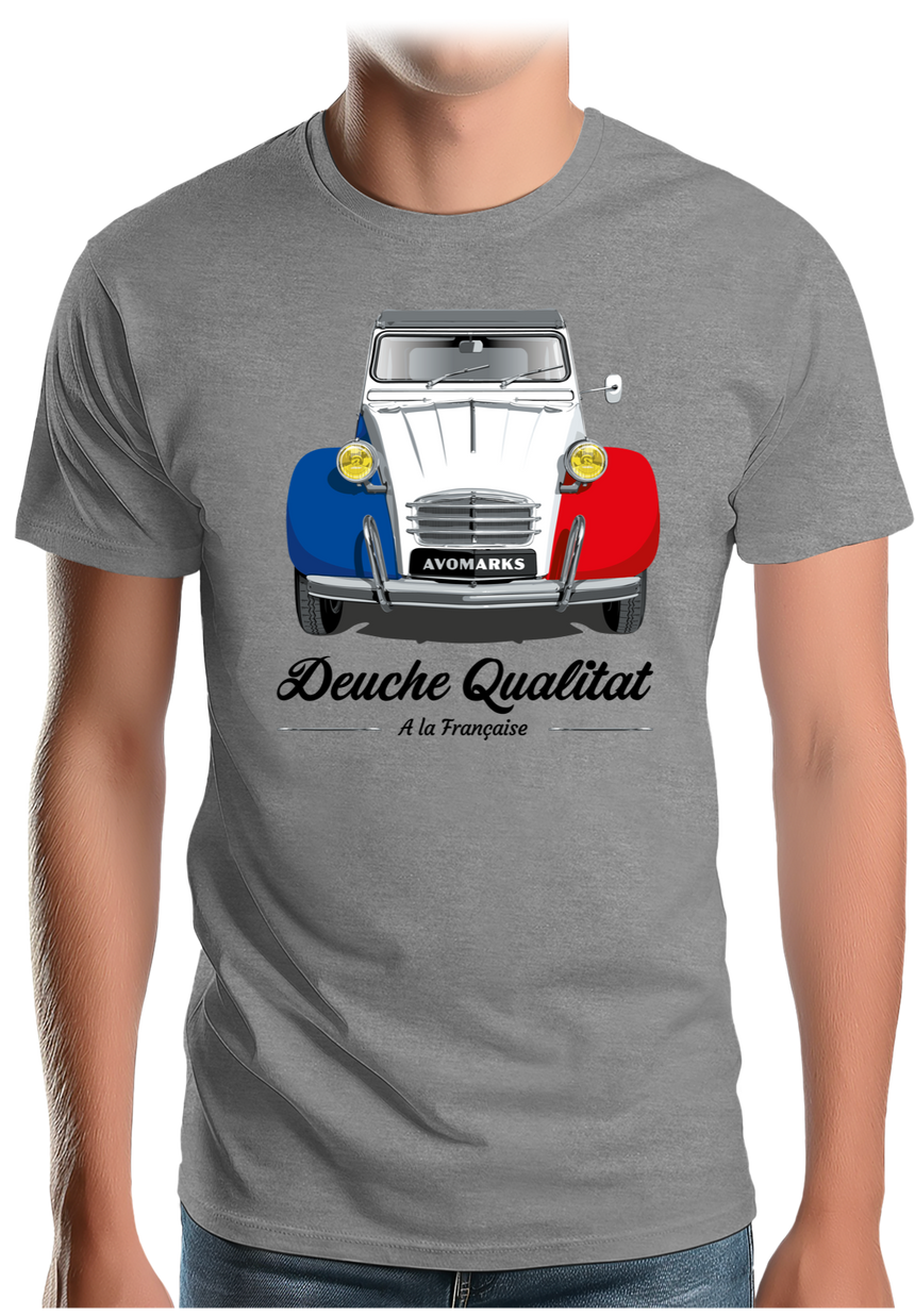 T-Shirt Homme 2 CV qualité à la française