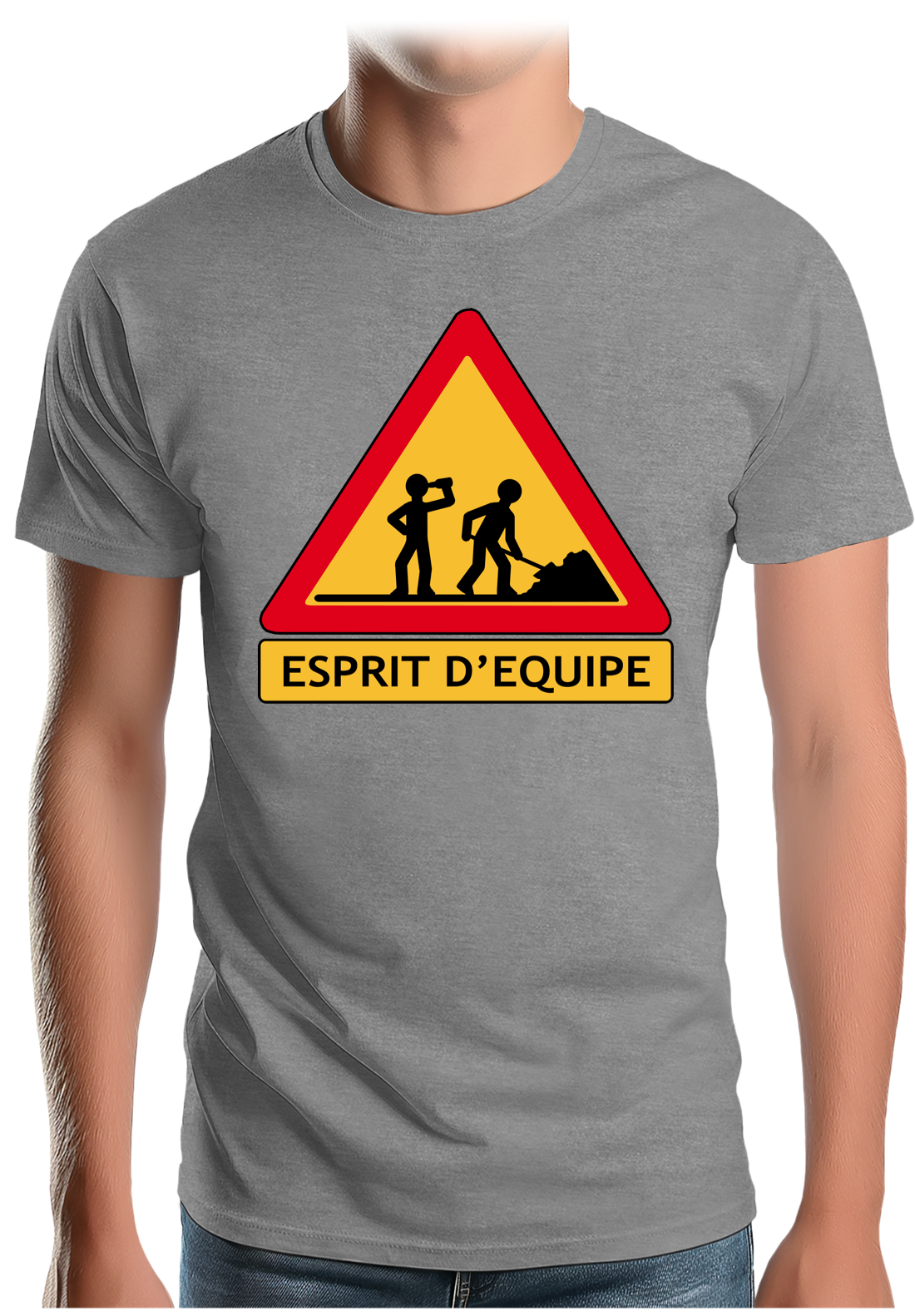 T-Shirt Homme Esprit D'équipe