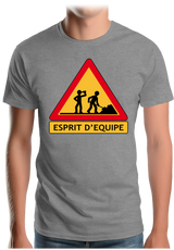 T-Shirt Homme Esprit D'équipe