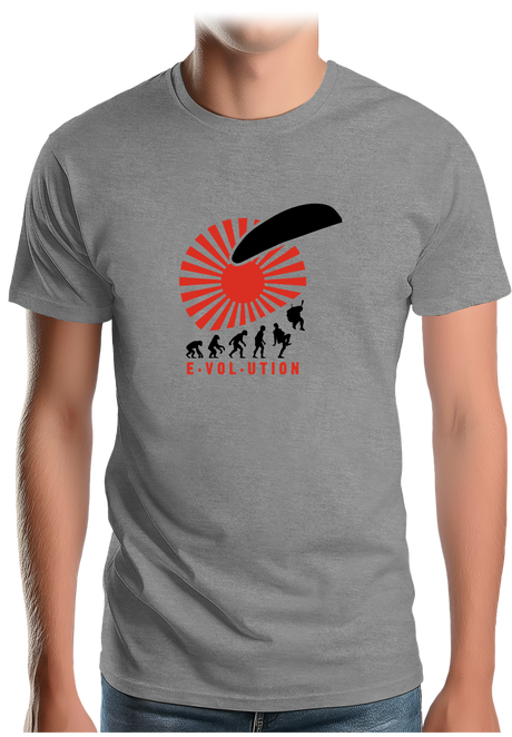 T-Shirt Homme Évolution Parapentiste