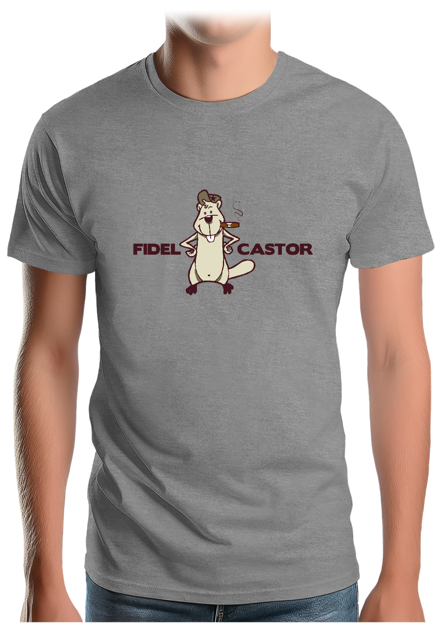 T-Shirt Homme Fidel Castor