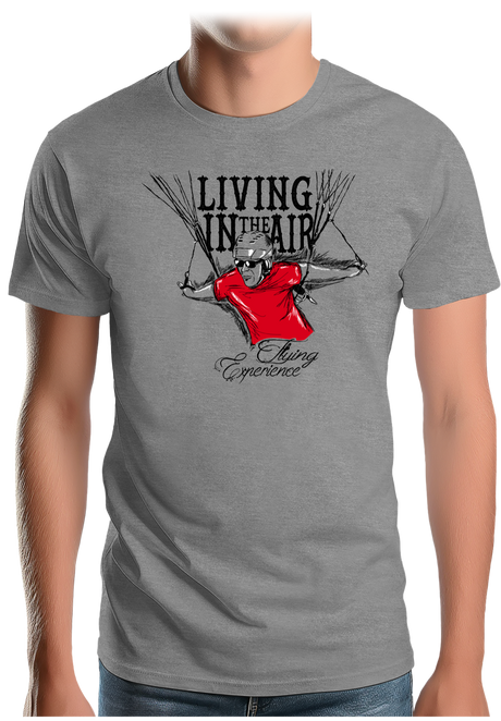 T-Shirt Homme Flying expérience en parapente