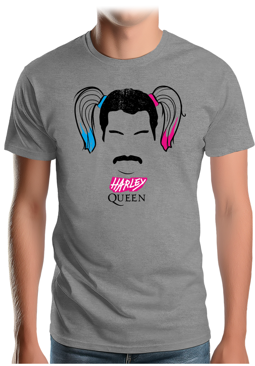 T-Shirt Homme Queen et Harley Quinn