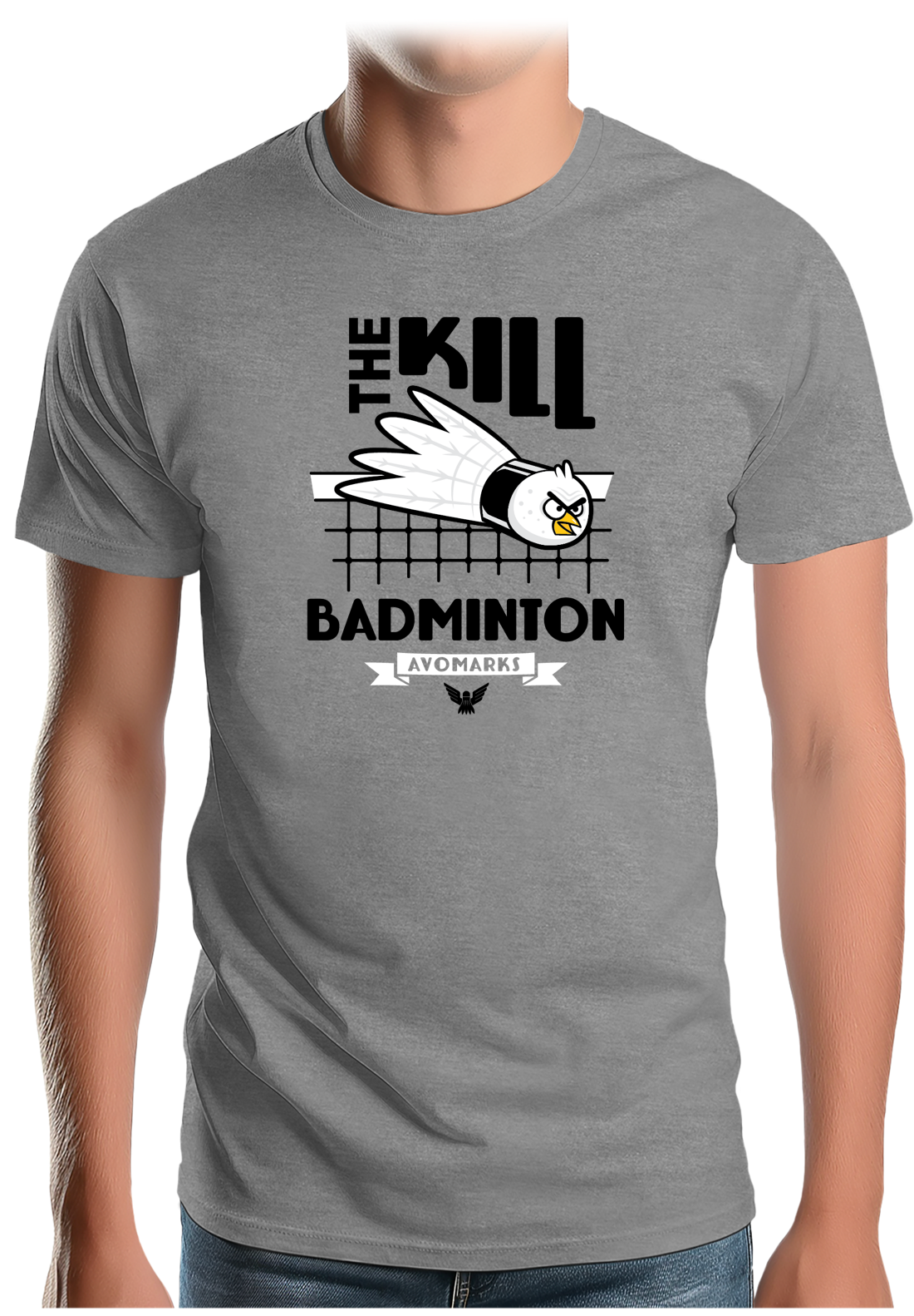 T-Shirt Homme Kill Badminton