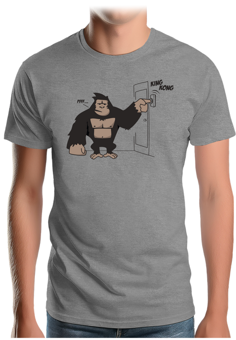 T-Shirt Homme King Kong sonnette