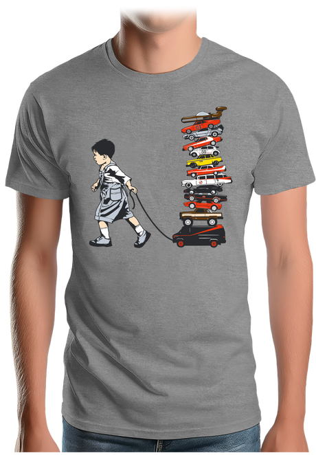 T-Shirt Homme La Collection de voitures via les séries télé