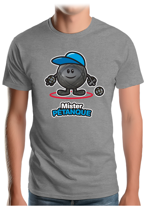 T-Shirt Homme Mister pétanque