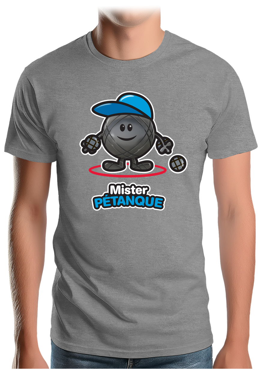 T-Shirt Homme Mister pétanque