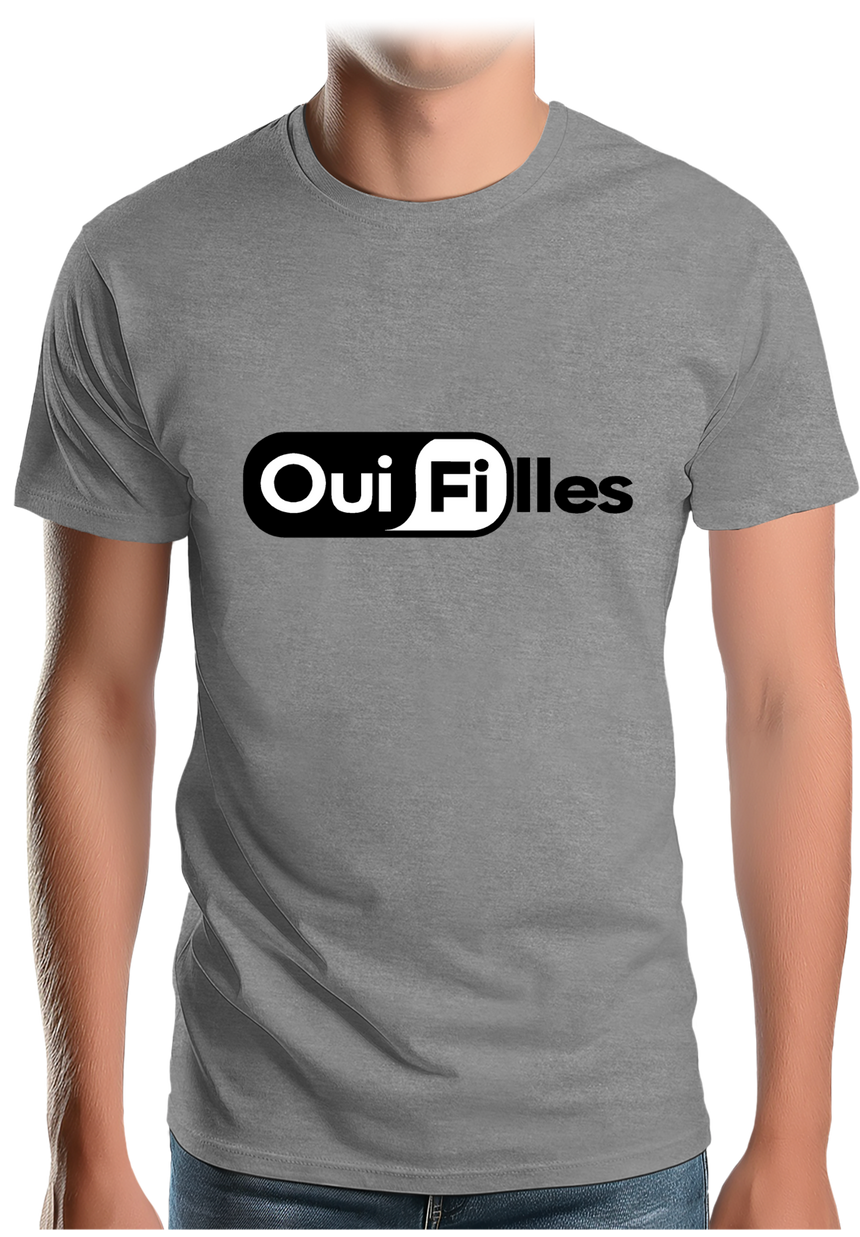 T-Shirt Homme Oui filles