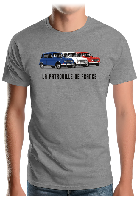 T-Shirt Homme Patrouille de France 4L