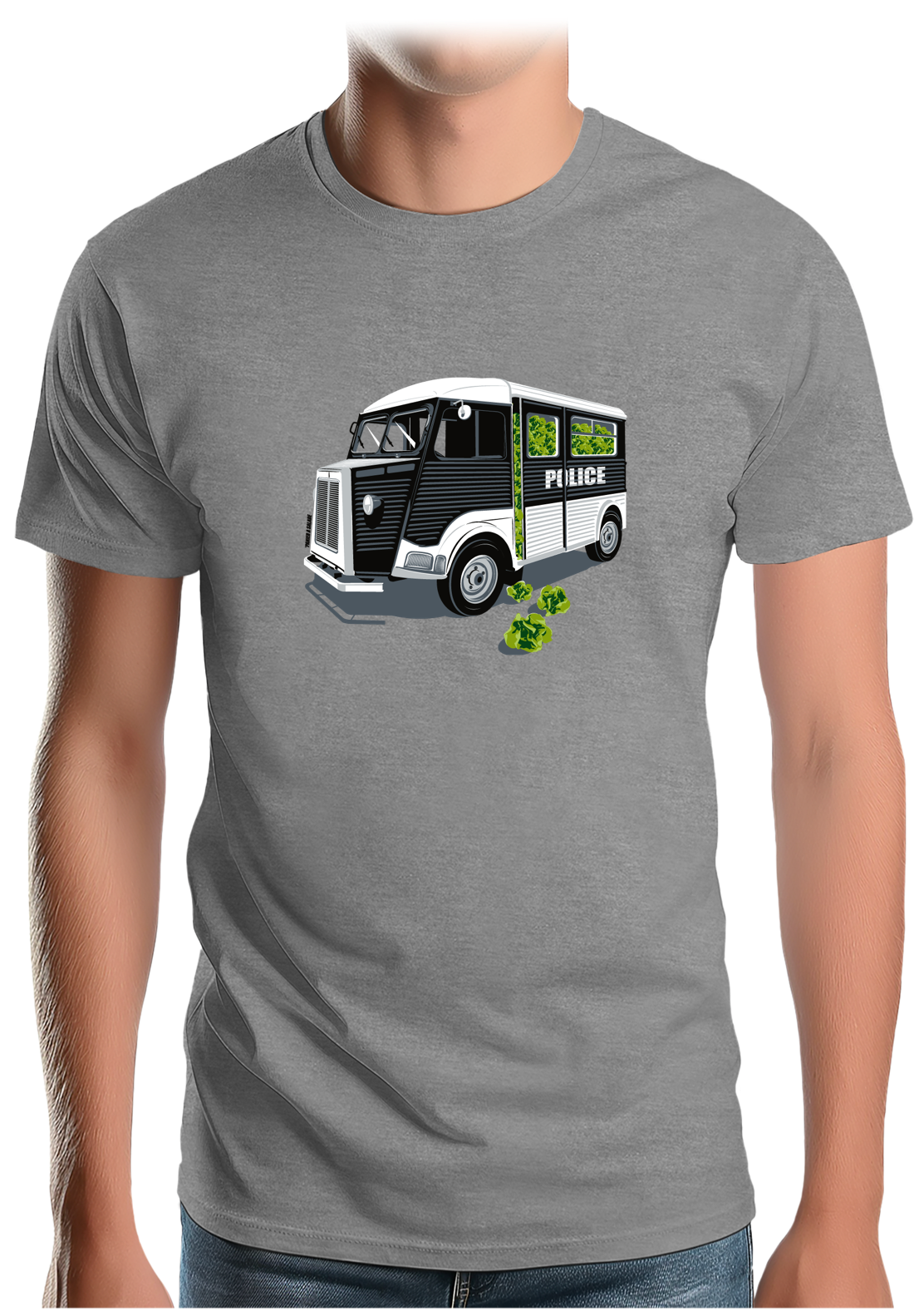 T-Shirt Homme Panier à Salade : type H