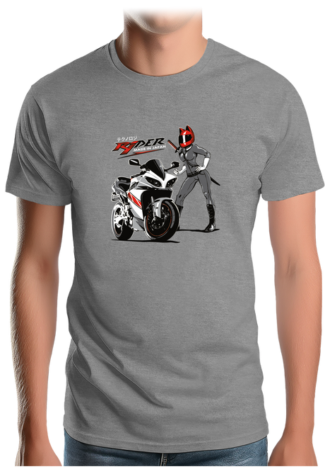 T-Shirt Homme Moto R1 Made in Japan