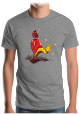 T-Shirt Homme Escargot Et Coccinelle