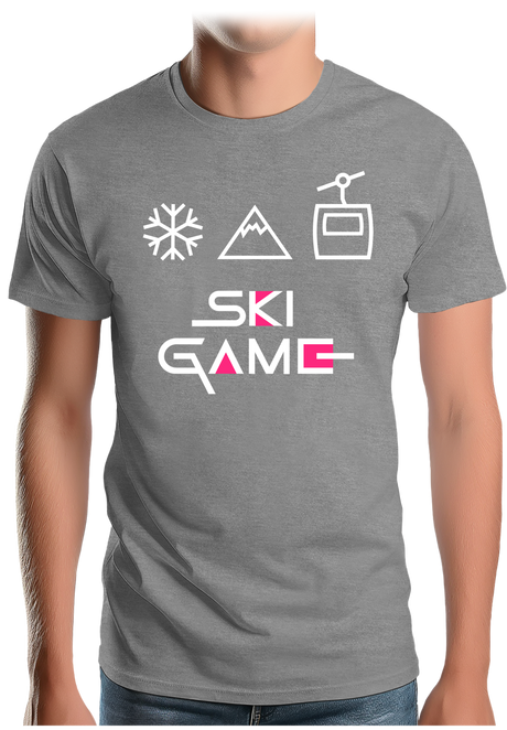 T-Shirt Homme Ski game