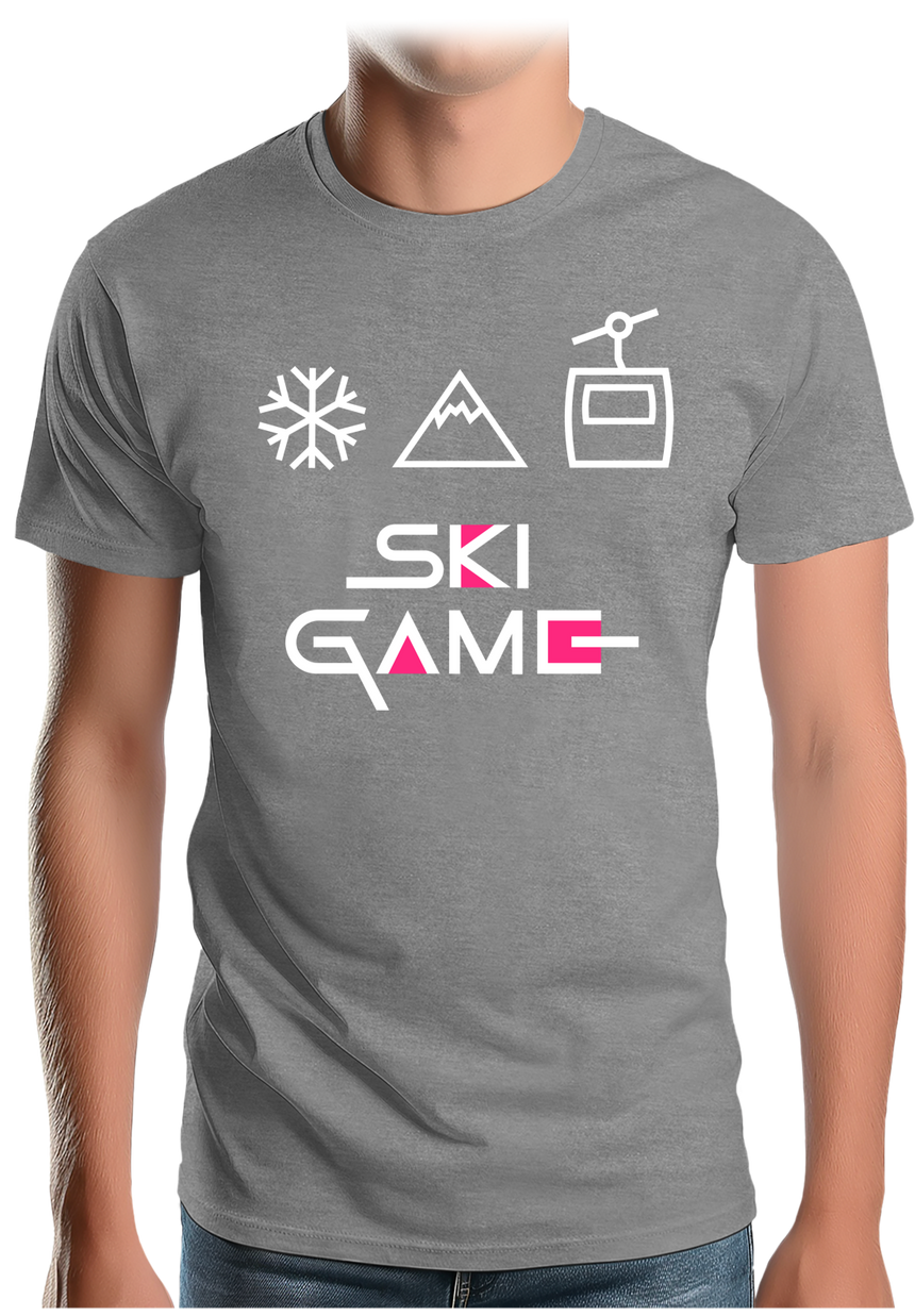 T-Shirt Homme Ski game