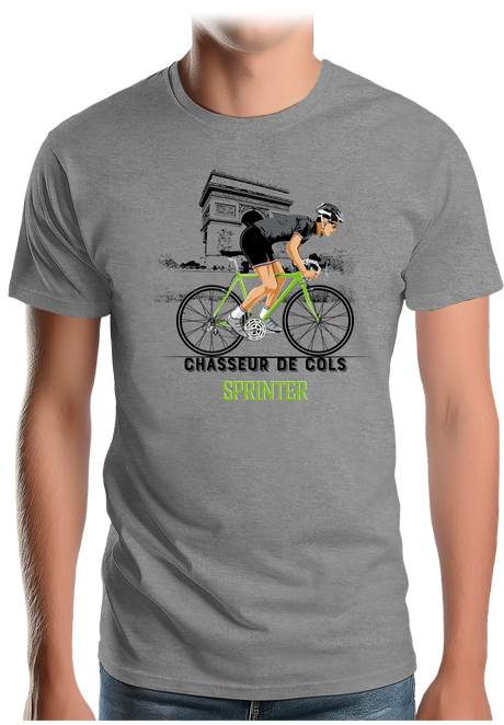 T-Shirt Homme Chasseur de Cols - Sprinter