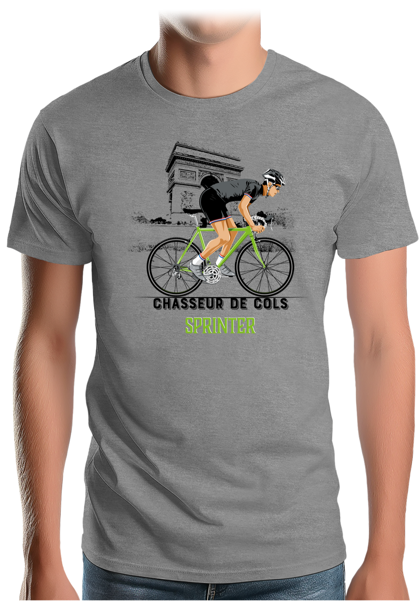 T-Shirt Homme Chasseur de Cols - Sprinter