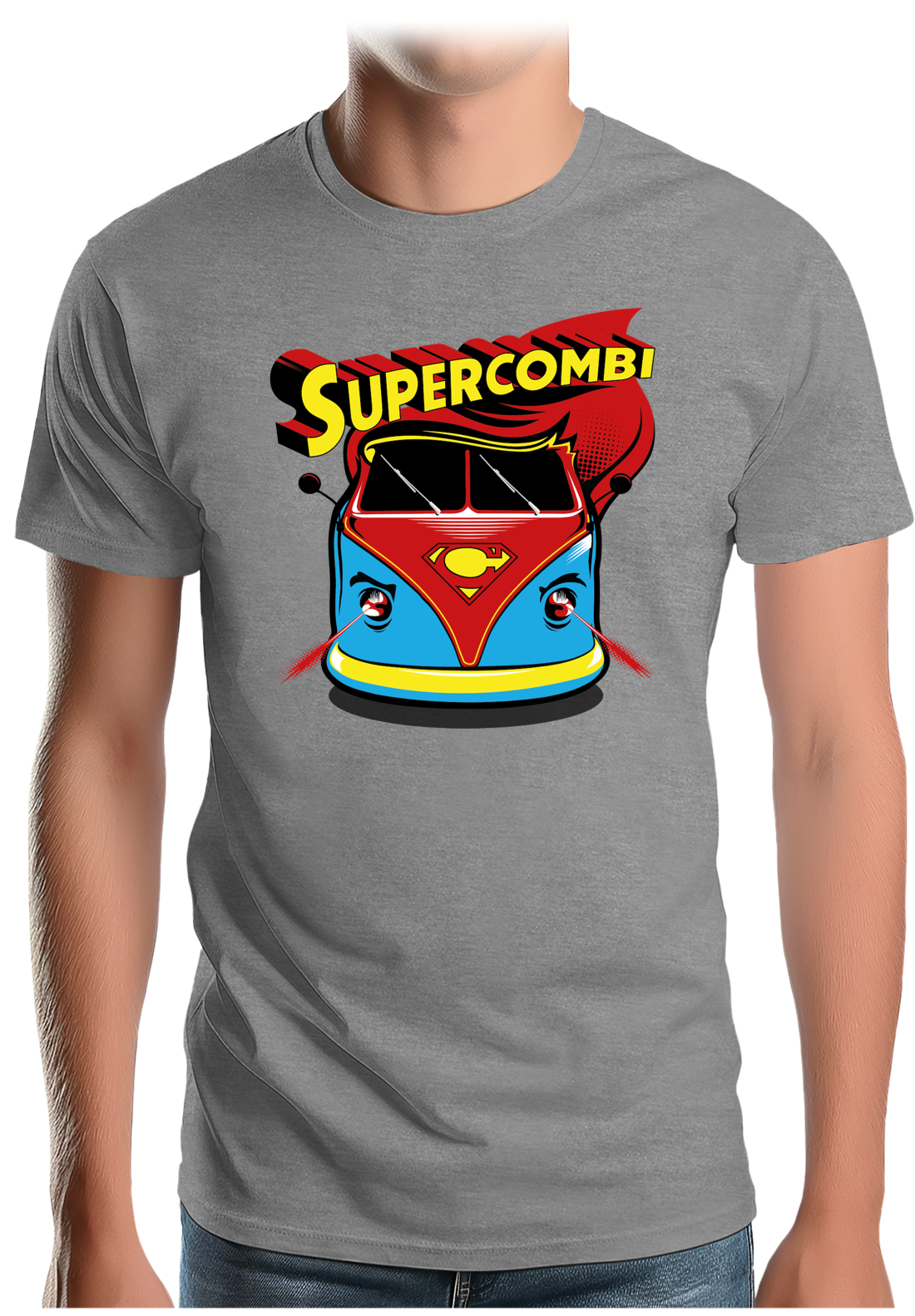 T-Shirt Homme Le combi des Super héros
