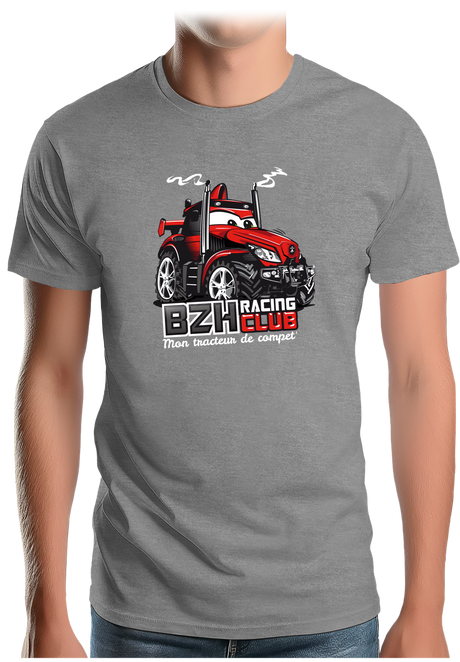 T-Shirt Homme Tracteur breton de compétition