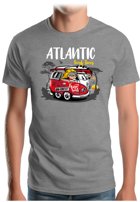 T-Shirt Homme Le van des surfeurs
