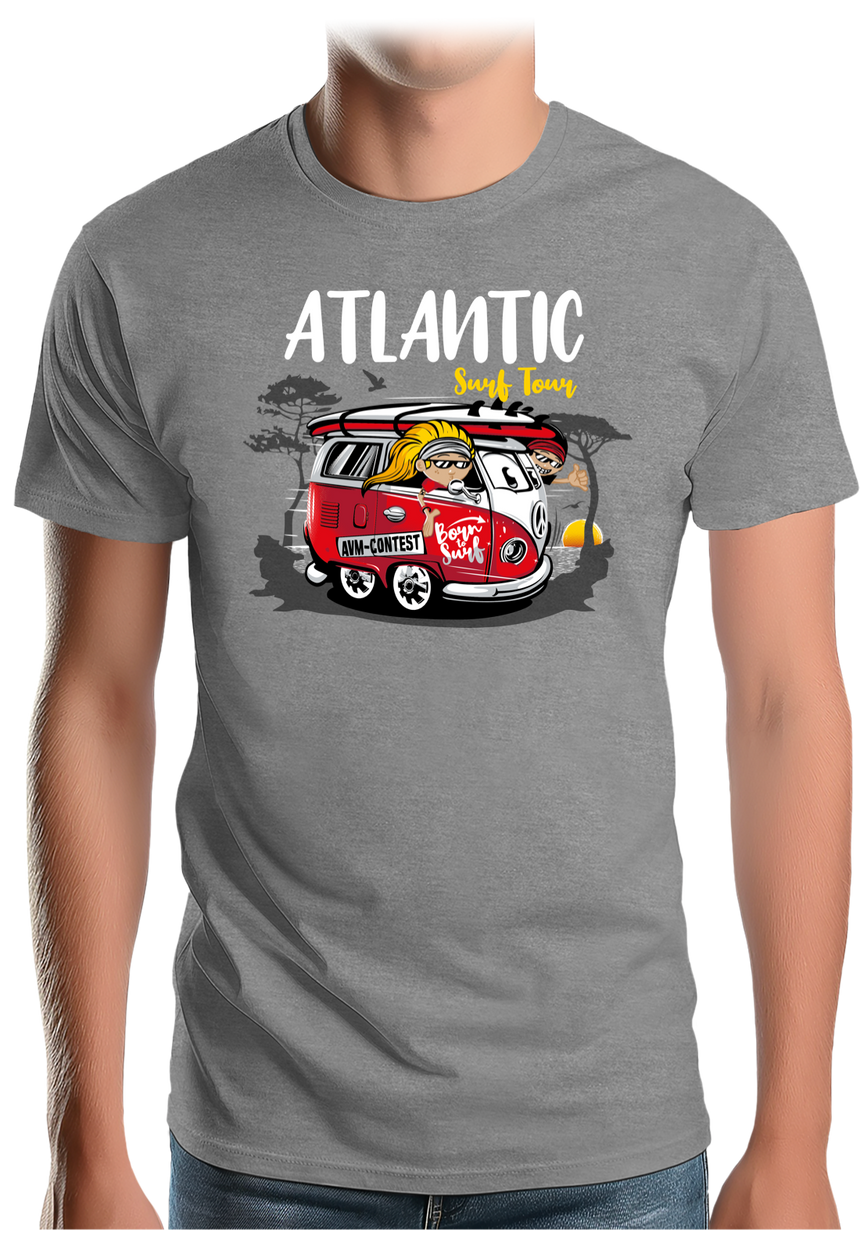 T-Shirt Homme Le van des surfeurs