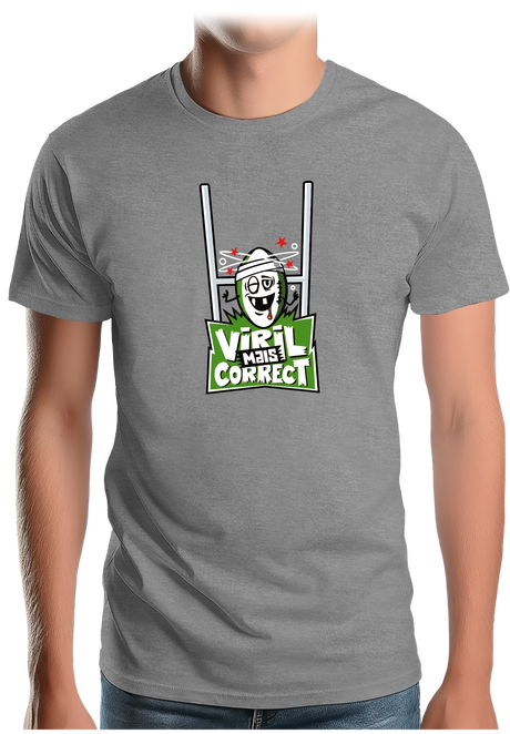 T-Shirt Homme Viril mais correct