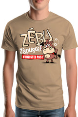 T-Shirt Homme Quand ZEBU zéplusoif