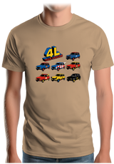 T-Shirt Homme 4L Team super heroes