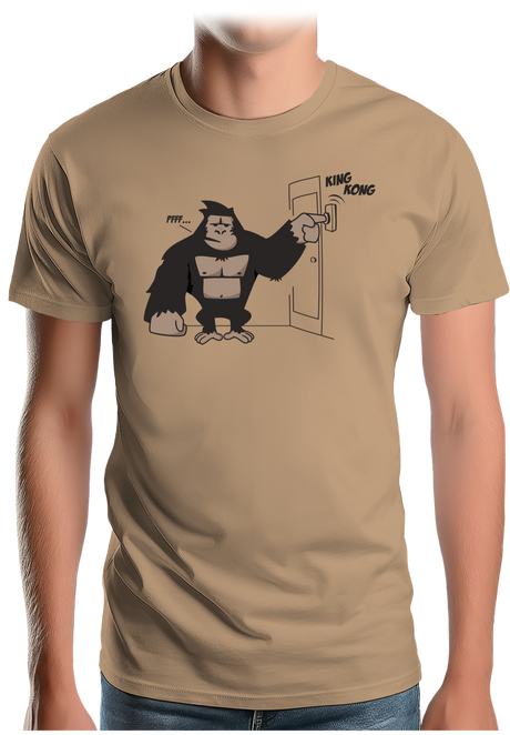 T-Shirt Homme King Kong sonnette