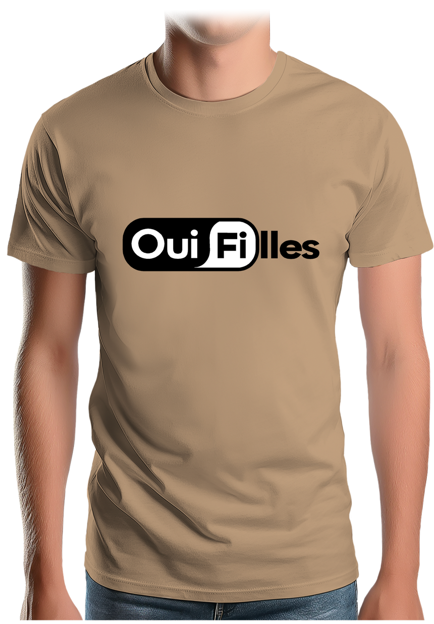 T-Shirt Homme Oui filles