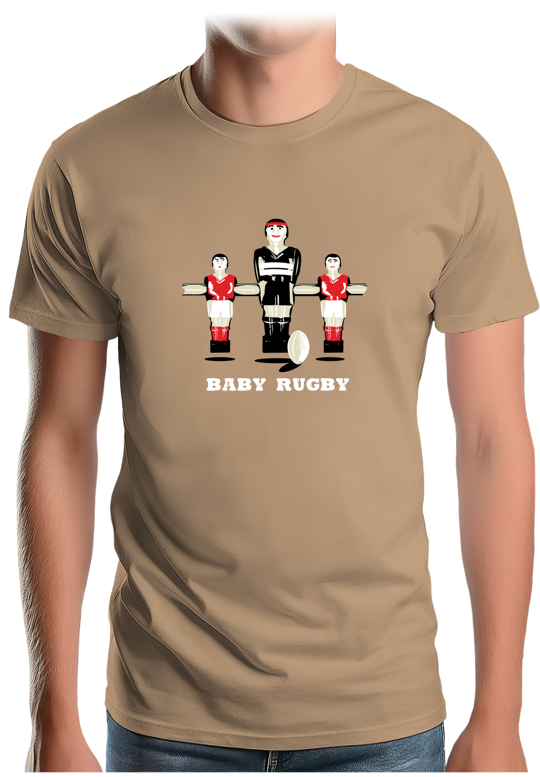 T-Shirt Homme Rugby baby
