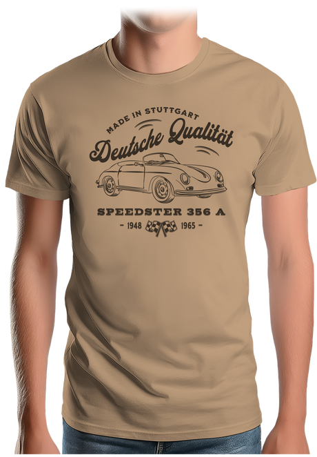 T-Shirt Homme Porsche speedster 356 A
