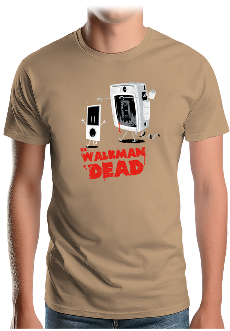 T-Shirt Homme Ze Walkman dead