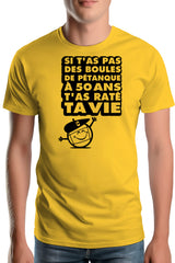 T-Shirt Homme Si T'as Pas Des Boules A 50 ans