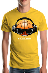T-Shirt Homme Play basket with rhythm