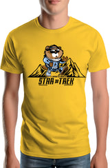 T-Shirt Homme La star du trek
