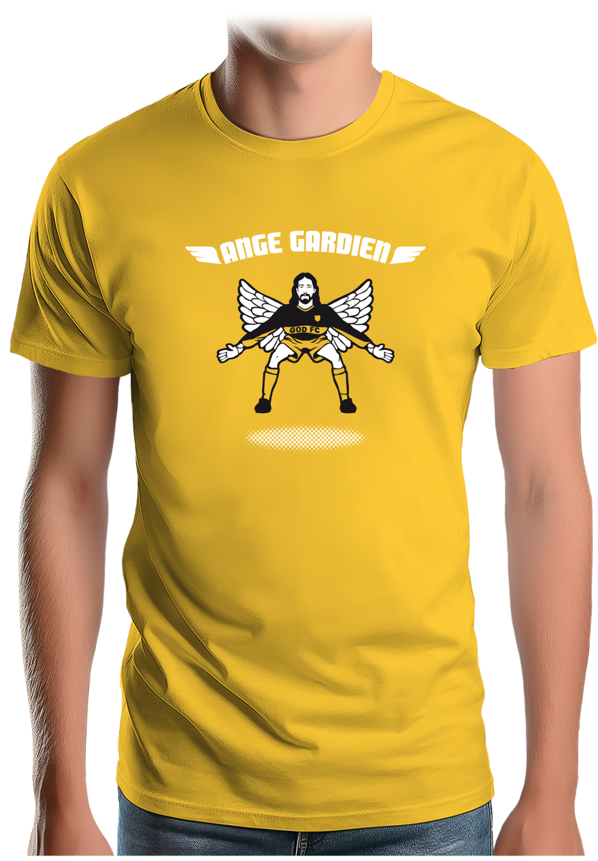 T-Shirt Homme Foot Ange Gardien