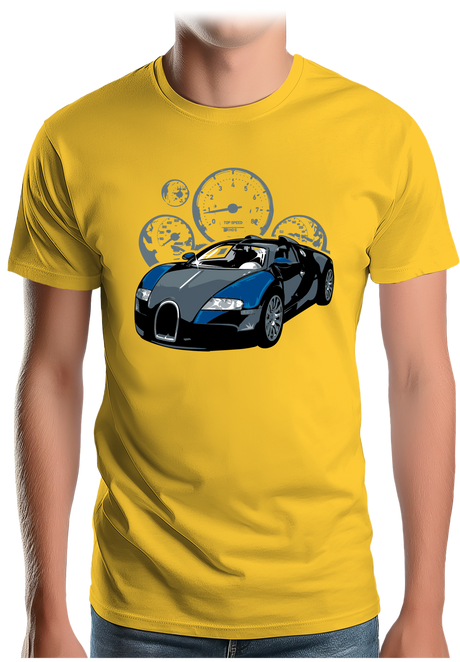 T-Shirt Homme Voiture Top Speed Bug