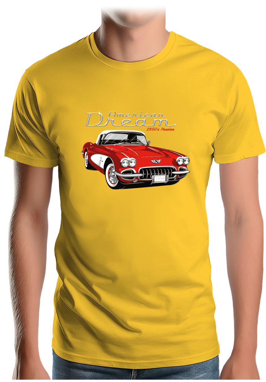T-Shirt Homme Voiture American Dream Stingray