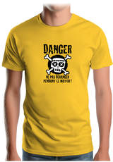 T-Shirt Homme Danger match ne pas déranger