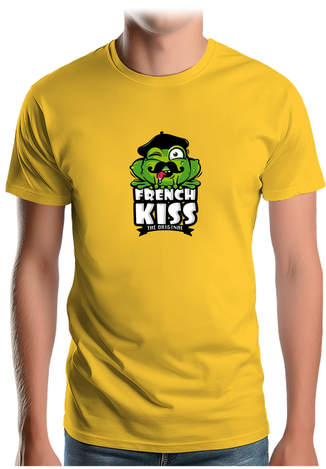 T-Shirt Femme French kiss la grenouille