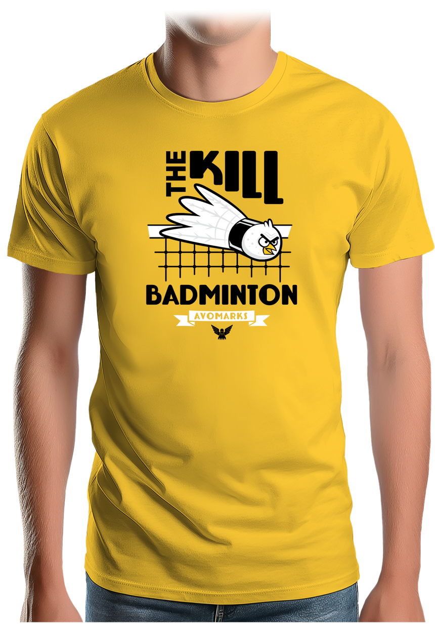 T-Shirt Homme Kill Badminton