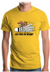 T-Shirt Homme Les fous du Volant de badminton