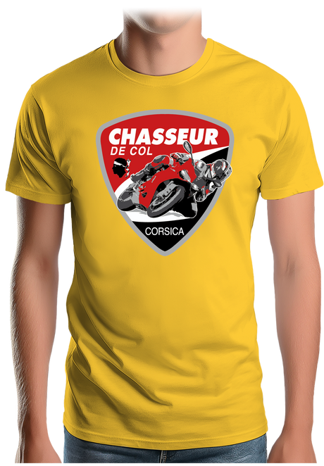 T-Shirt Homme Moto Gp en corse