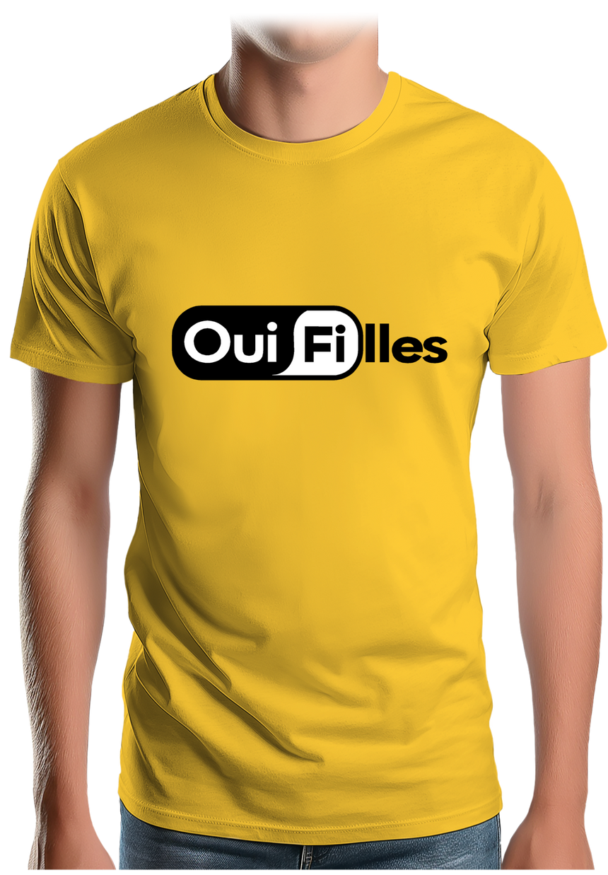 T-Shirt Homme Oui filles