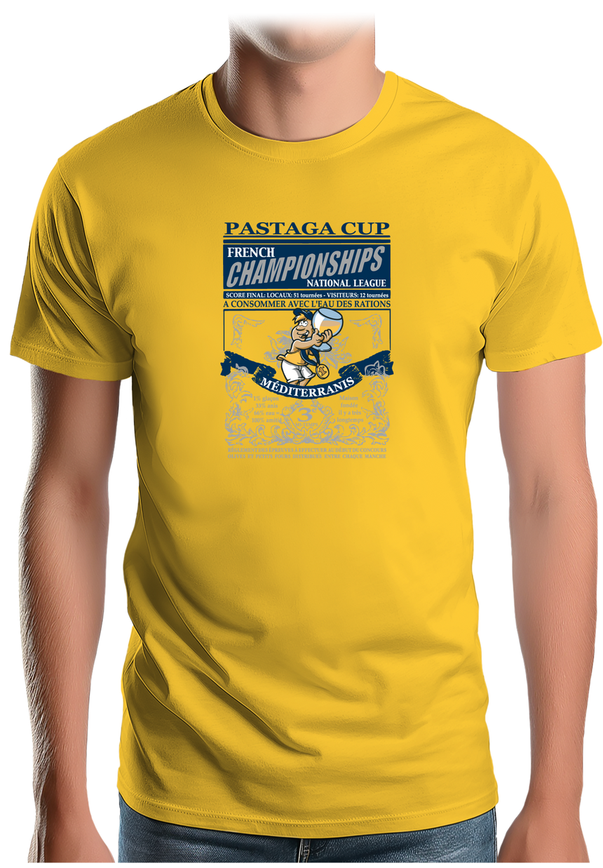 T-Shirt Homme Alcool Pastaga