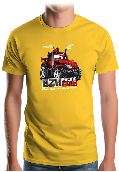 T-Shirt Homme Tracteur breton de compétition